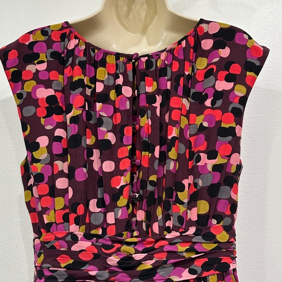 Boden Colorful Polka Dot Dress - Picture 7 of 12